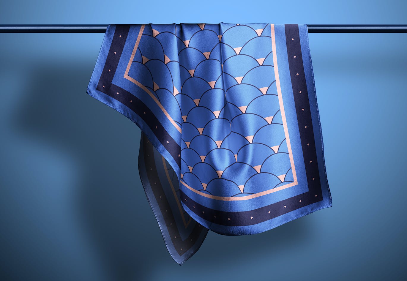 稀有的方形质感丝巾PSD样机素材包-3 稀有的方形质感丝巾PSD样机素材包