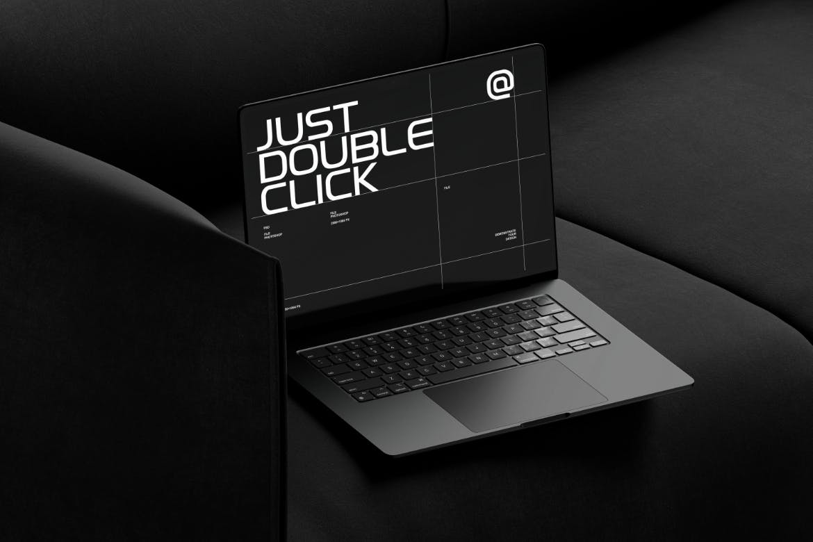 逼真的MacBook 样机PSD素材包