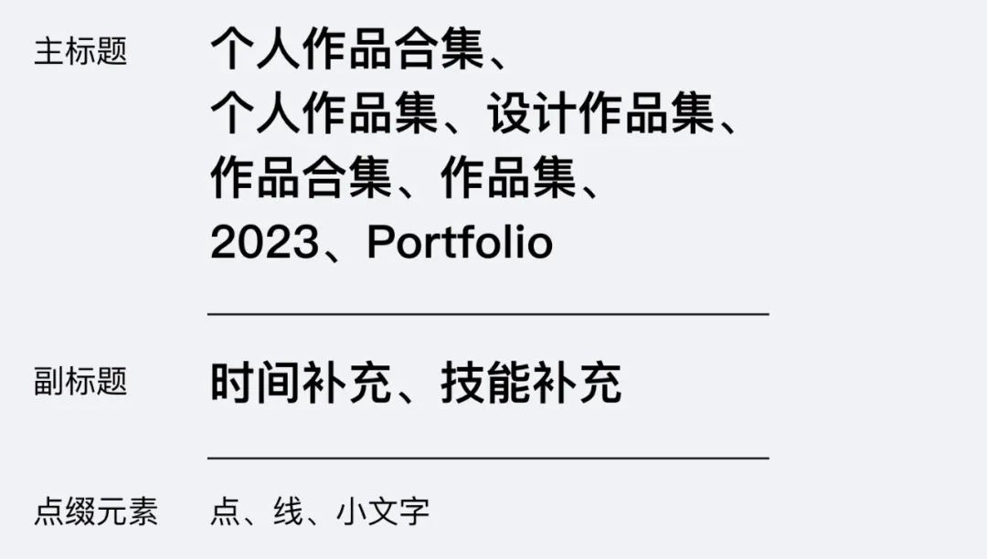 如何把作品集封面设计好？这里总结了6种方法！