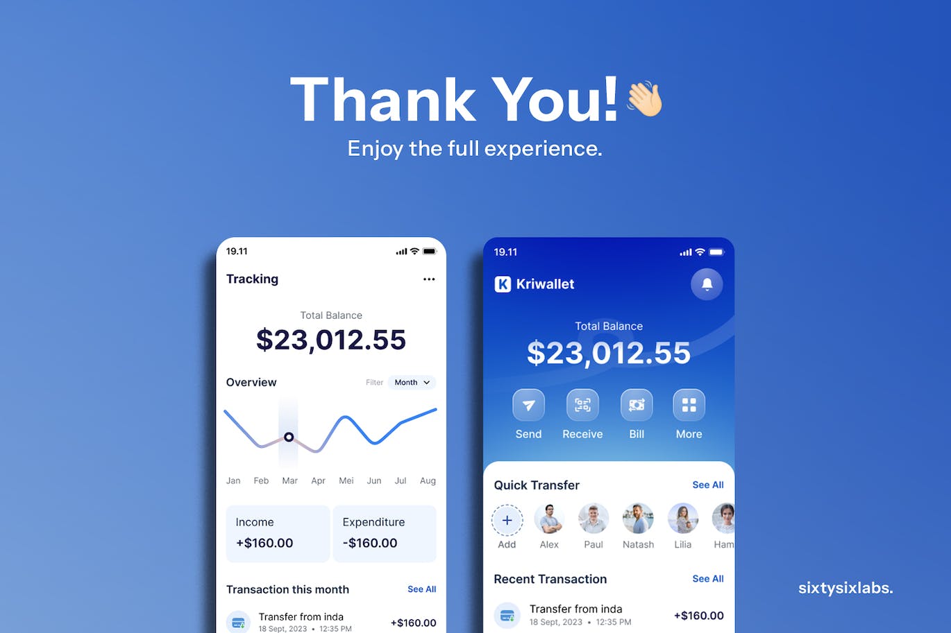 资金追踪器每月预算APP UI KIT
