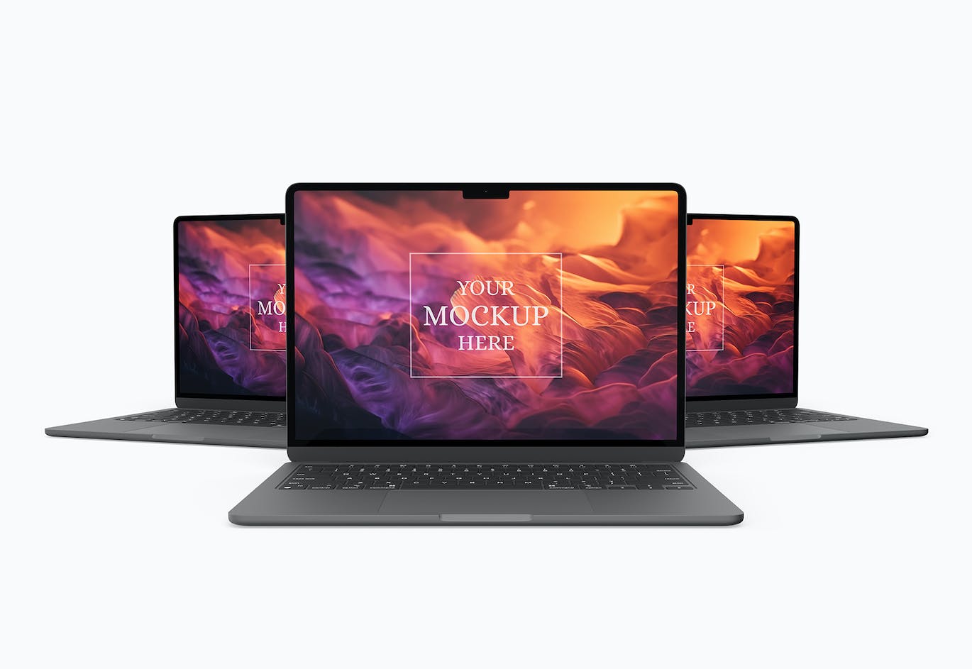 多种角度Macbook Air样机PSD素材包-7 多种角度Macbook Air样机PSD素材包