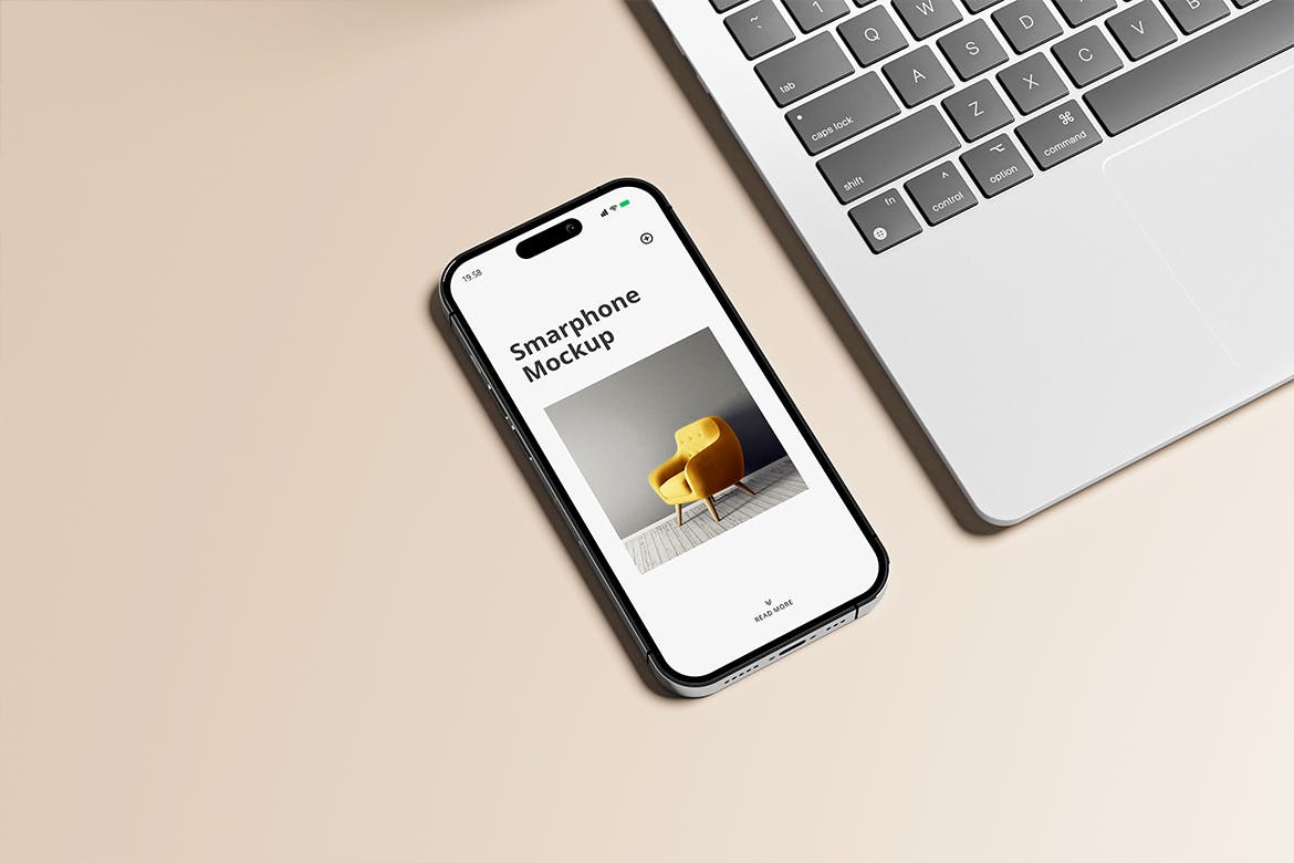 4个智能手机PSD样机素材包