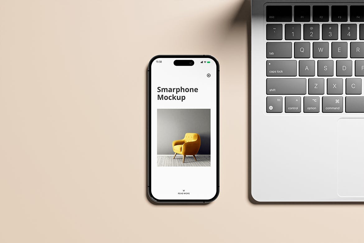 4个智能手机PSD样机素材包