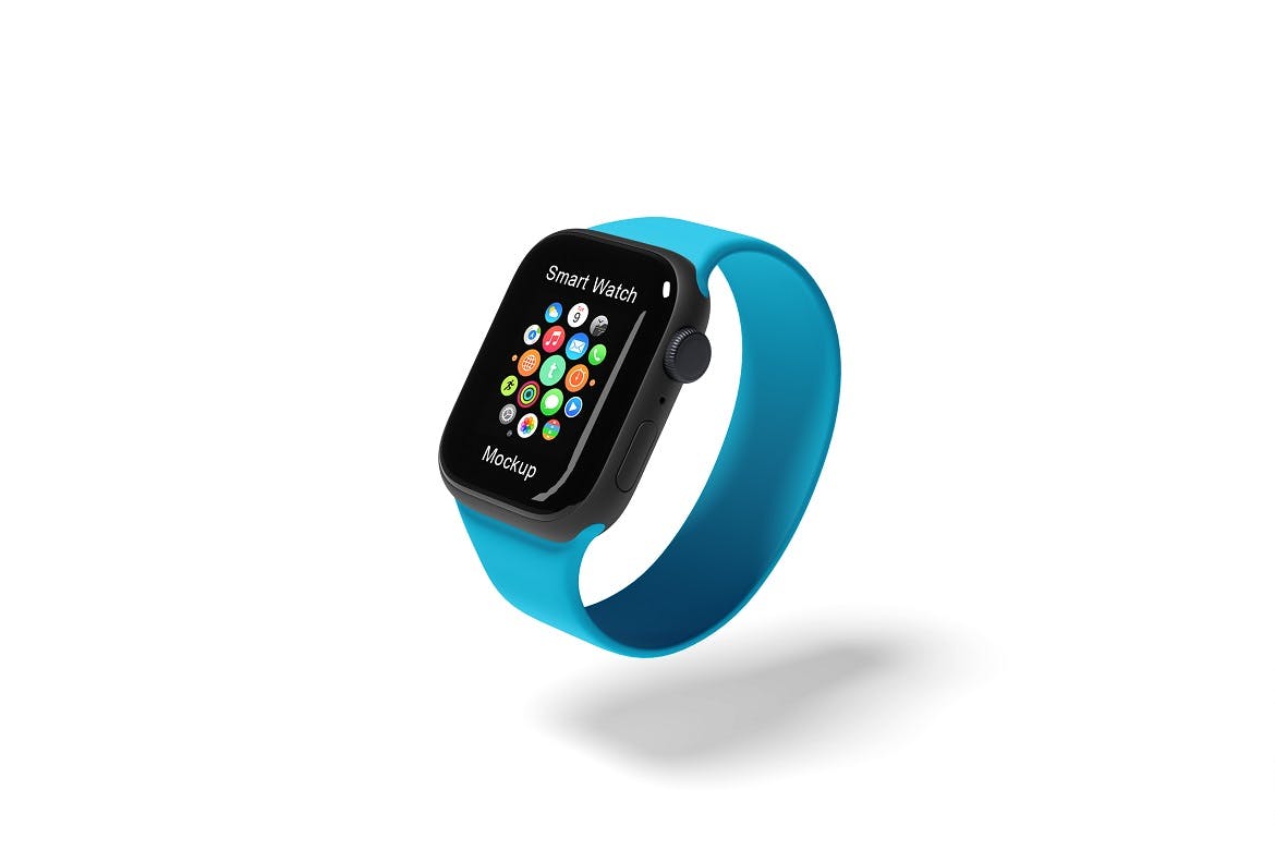 4个智能手表界面PSD样机素材-5 4个智能手表界面PSD样机素材