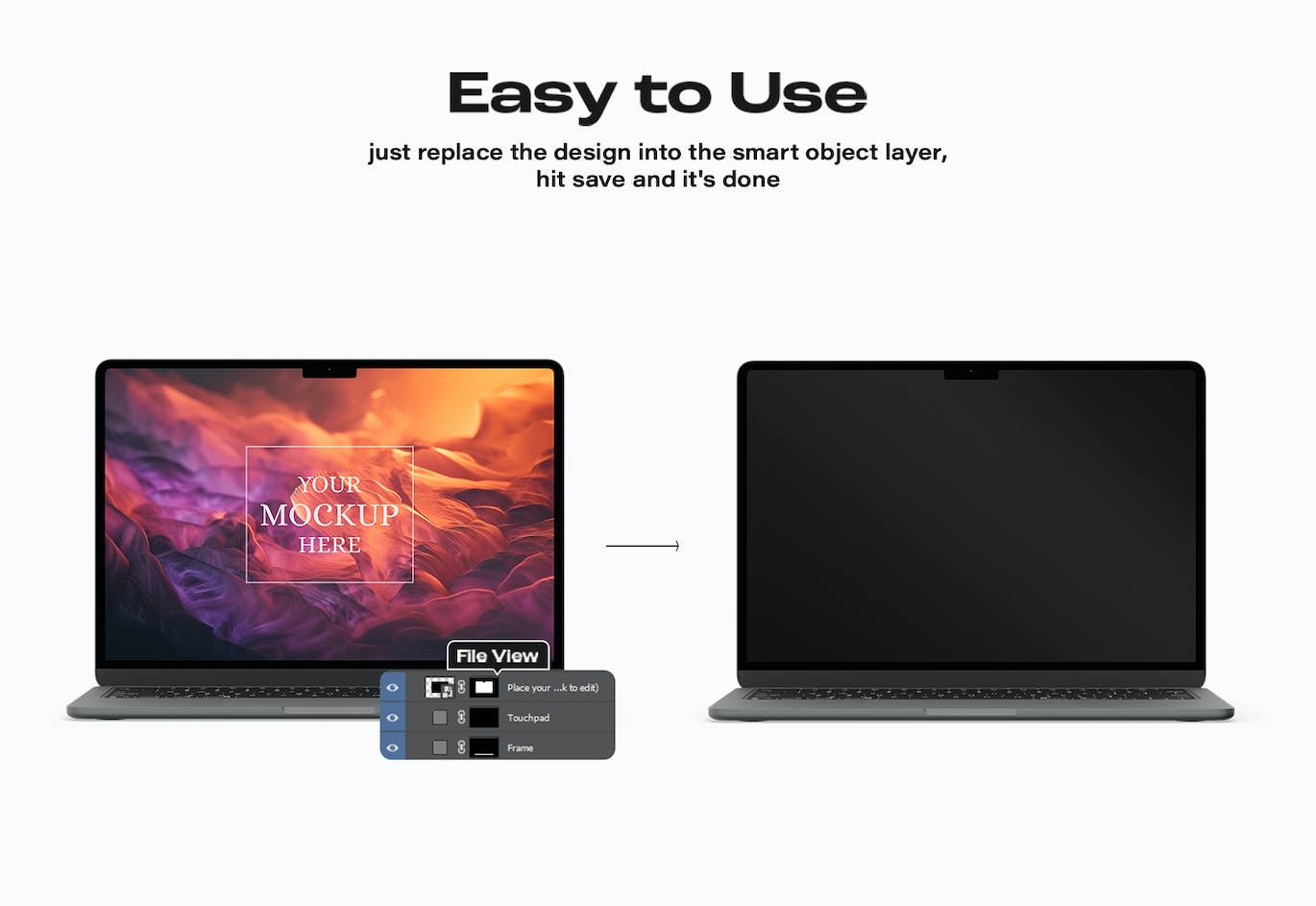 多种角度Macbook Air样机PSD素材包-11 多种角度Macbook Air样机PSD素材包