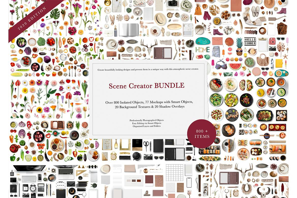 高端时尚的巨型场景创作者捆绑样机PSD素材包-9 高端时尚的巨型场景创作者捆绑样机PSD素材包