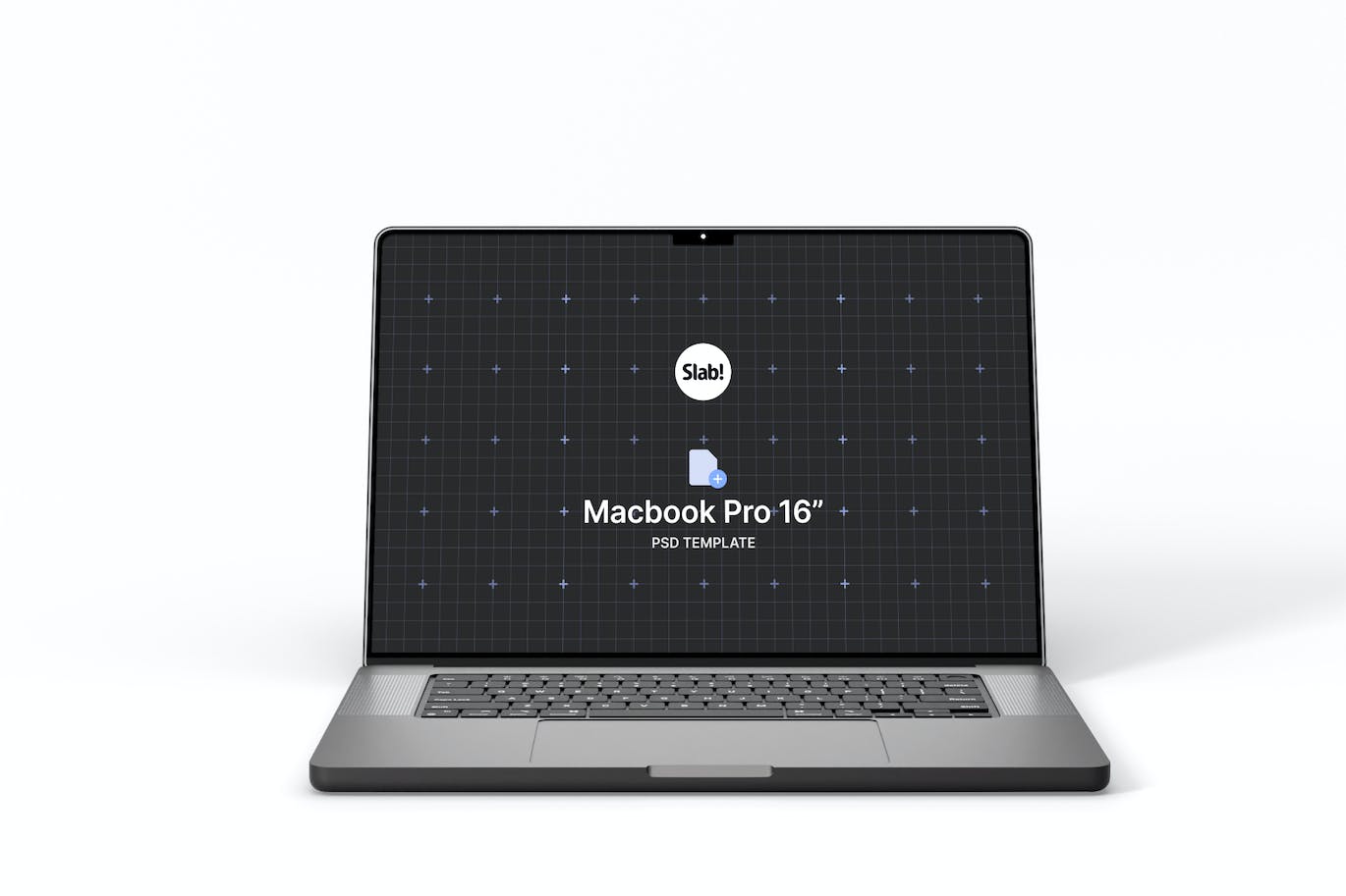 黑色质感Macbook Pro 16样机PSD素材包-6 黑色质感Macbook Pro 16样机PSD素材包