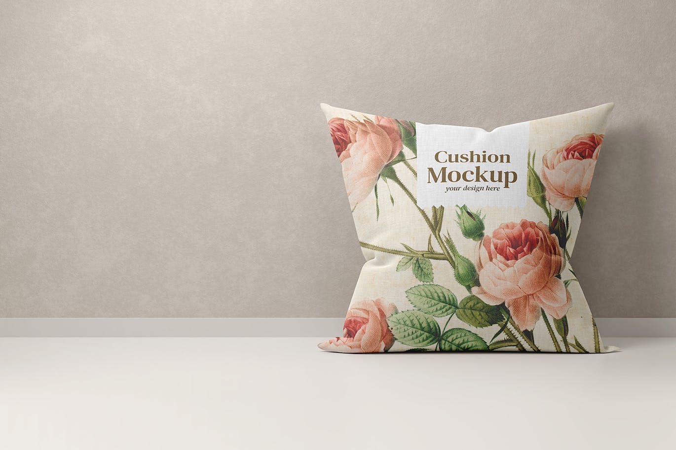 漂亮的坐垫抱枕PSD样机素材