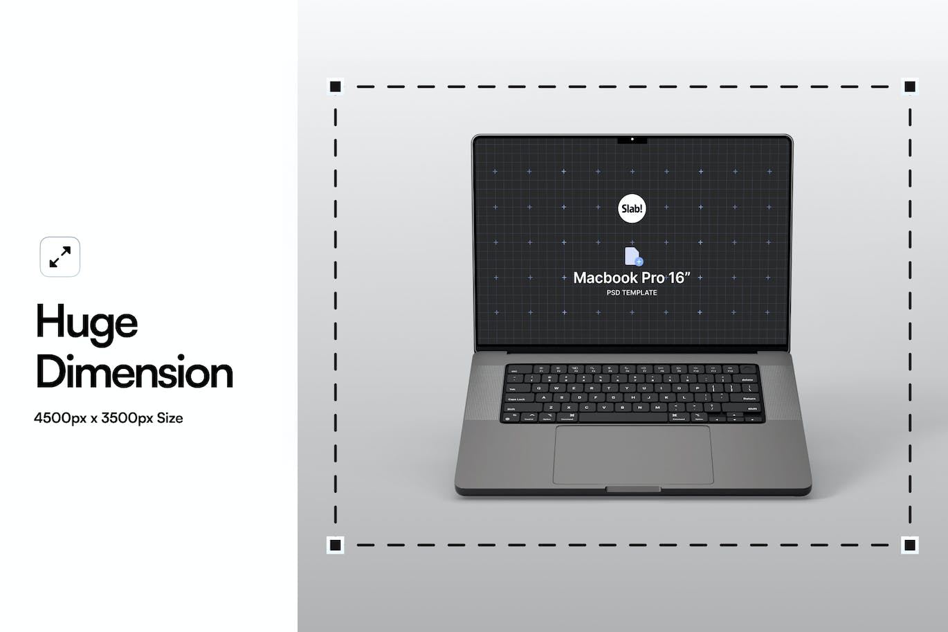 黑色质感Macbook Pro 16样机PSD素材包-11 黑色质感Macbook Pro 16样机PSD素材包