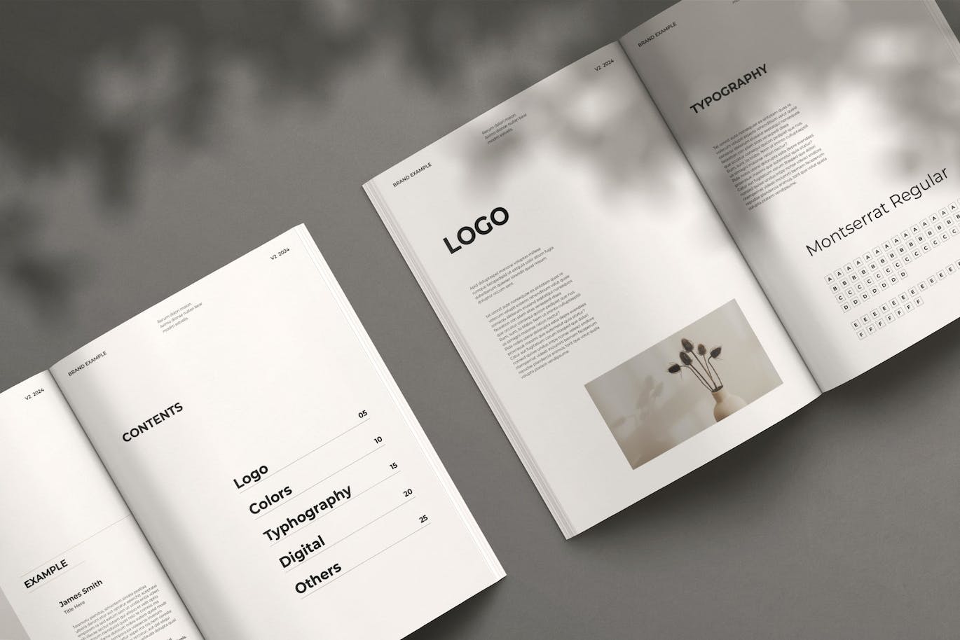 设计简约的指南说明书模板-3 设计简约的指南说明书模板