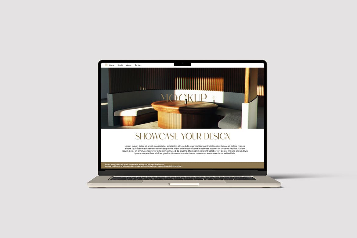 6个不同角度苹果电脑MacBook Air 15英寸PSD样机素材