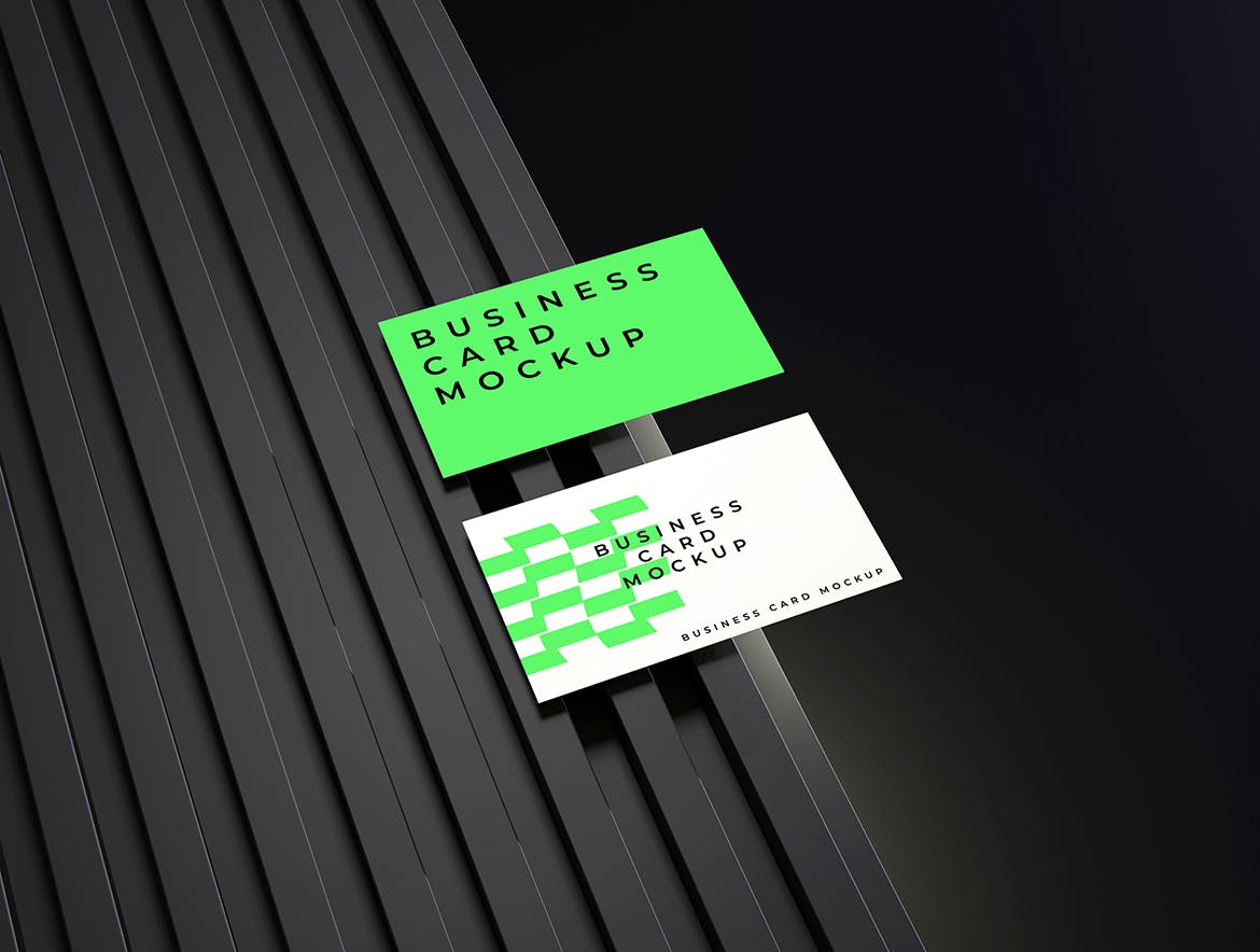 一套绿色VI品牌套件PSD样机素材包-3 一套绿色VI品牌套件PSD样机素材包