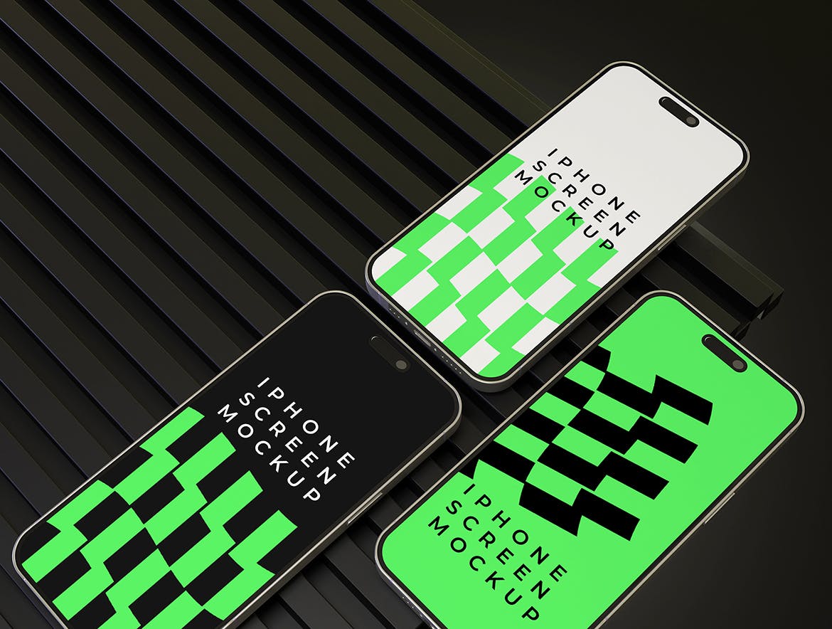 一套绿色VI品牌套件PSD样机素材包-7 一套绿色VI品牌套件PSD样机素材包