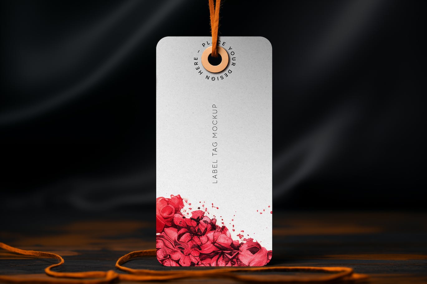 优质吊牌标签PSD样机素材