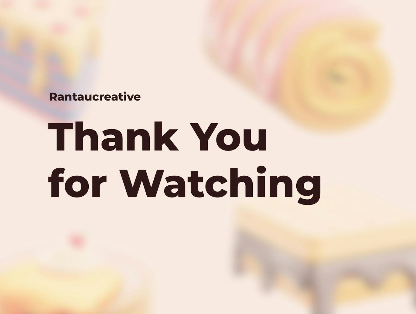 10个甜点蛋糕甜甜圈主题3D模型素材包