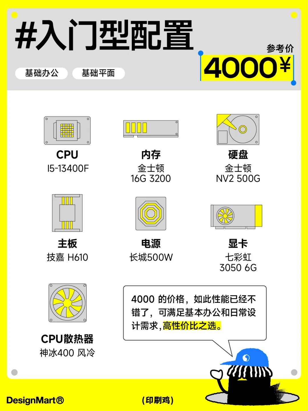 2024设计师电脑配置推荐,符合AI,3D,动效的性能!-2 2024设计师电脑配置推荐,符合AI,3D,动效的性能!