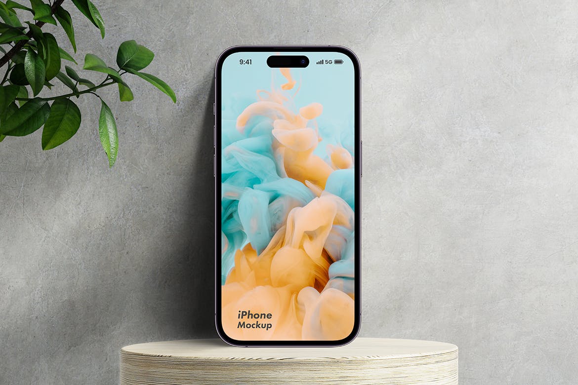 iPhone 14 Pro样机PSD素材包-2 iPhone 14 Pro样机PSD素材包