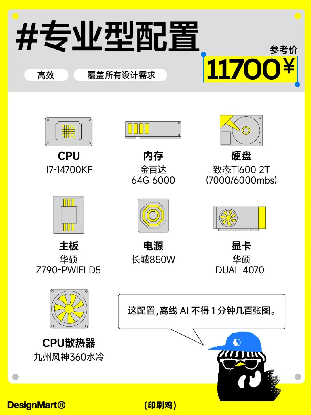 2024设计师电脑配置推荐,符合AI,3D,动效的性能!-6 2024设计师电脑配置推荐,符合AI,3D,动效的性能!