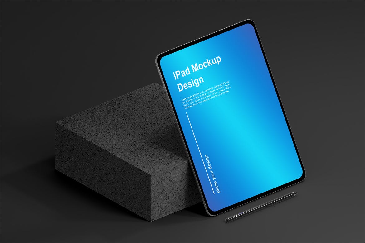 iPad 平板电脑PSD样机素材包