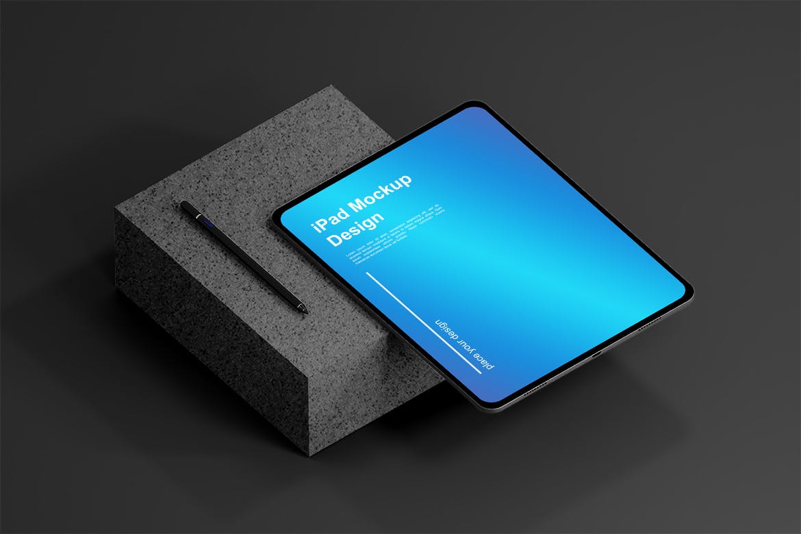 iPad 平板电脑PSD样机素材包