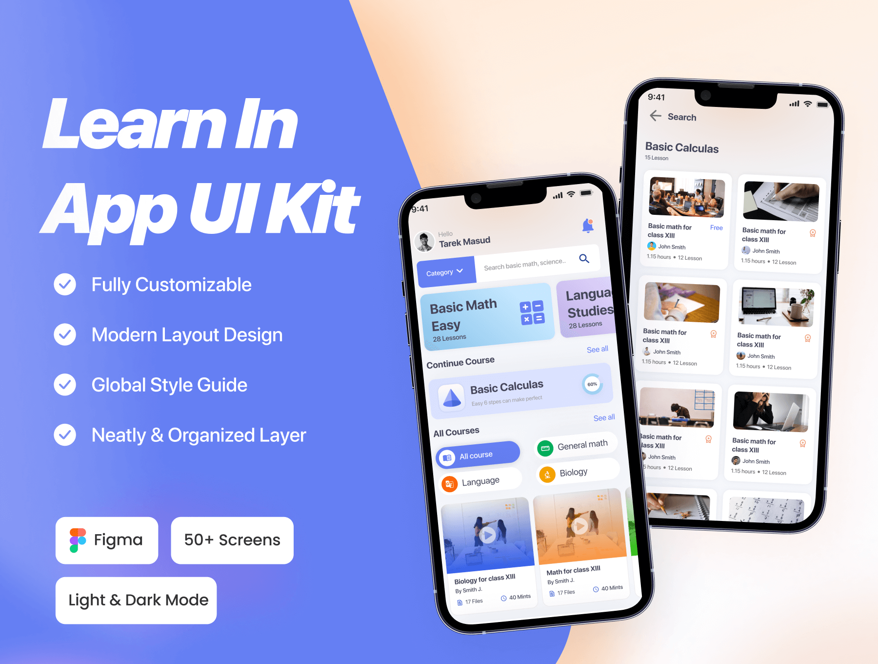 50个紫色清新在线学习教育培训相关APP UI界面素材包