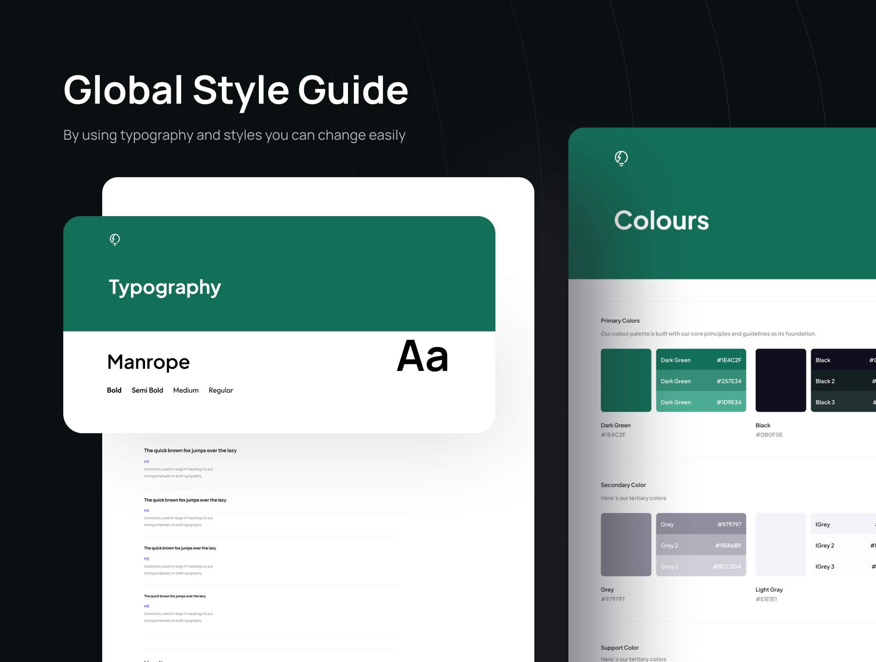 50个高端绿色新闻阅读类UI界面素材包
