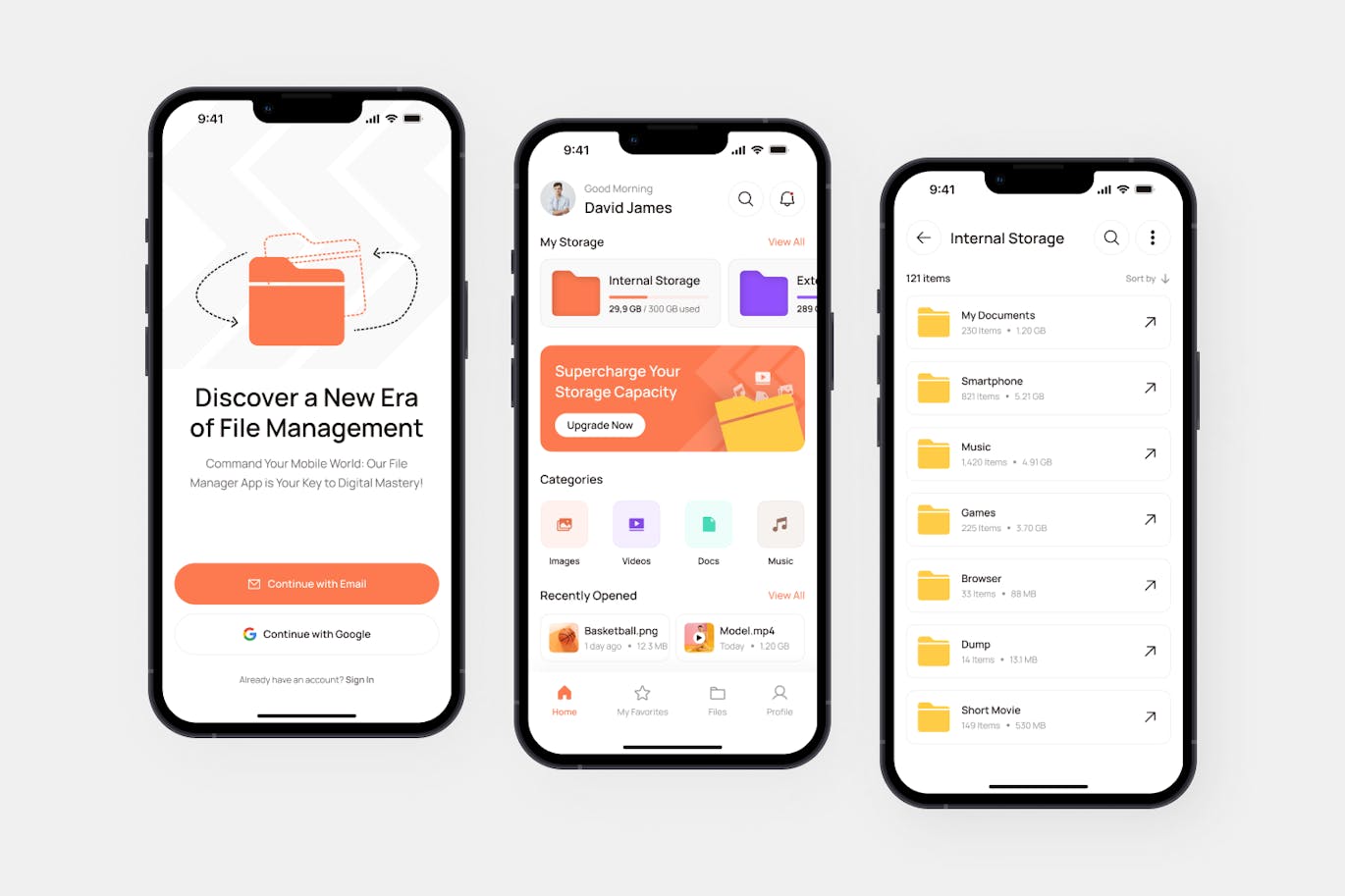文件管理器移动APP UI KIT素材包-4 文件管理器移动APP UI KIT素材包