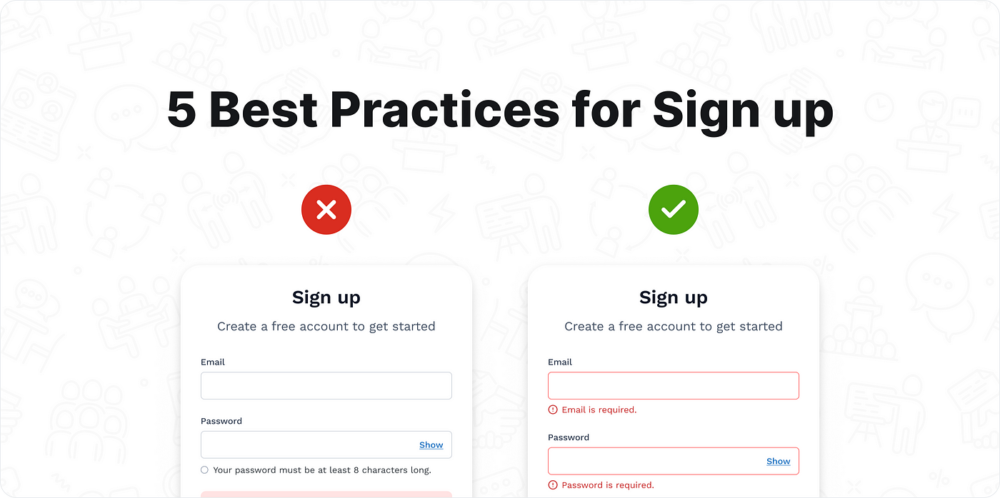 网页UI设计之注册流程的 5 个最佳实践（附示例！）