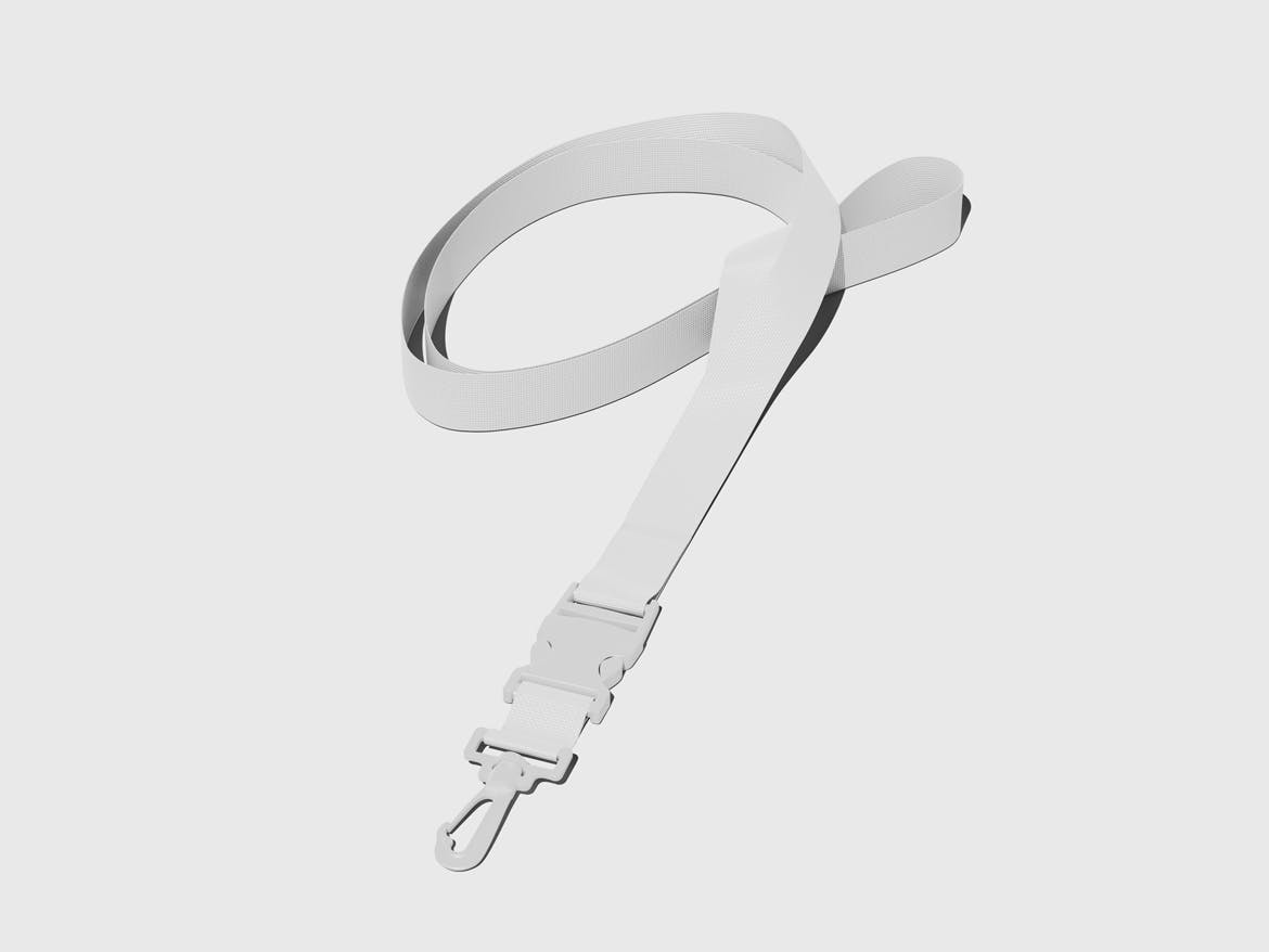 设计高级的工牌挂绳PSD样机素材包-4 设计高级的工牌挂绳PSD样机素材包