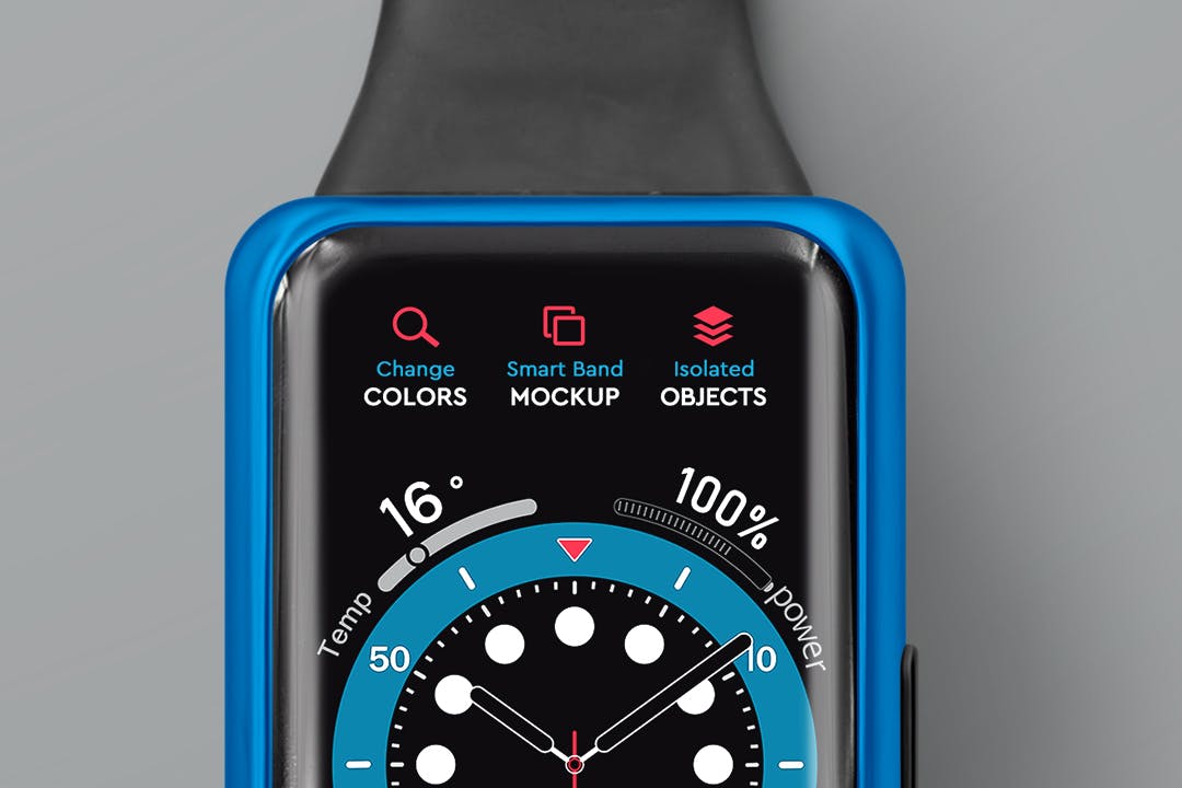 智能手环样机智能手表PSD素材包-3 智能手环样机智能手表PSD素材包