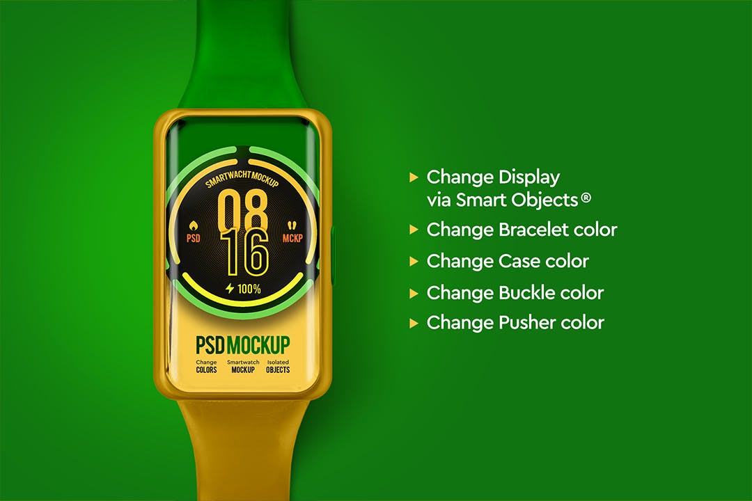 智能手环样机智能手表PSD素材包-4 智能手环样机智能手表PSD素材包