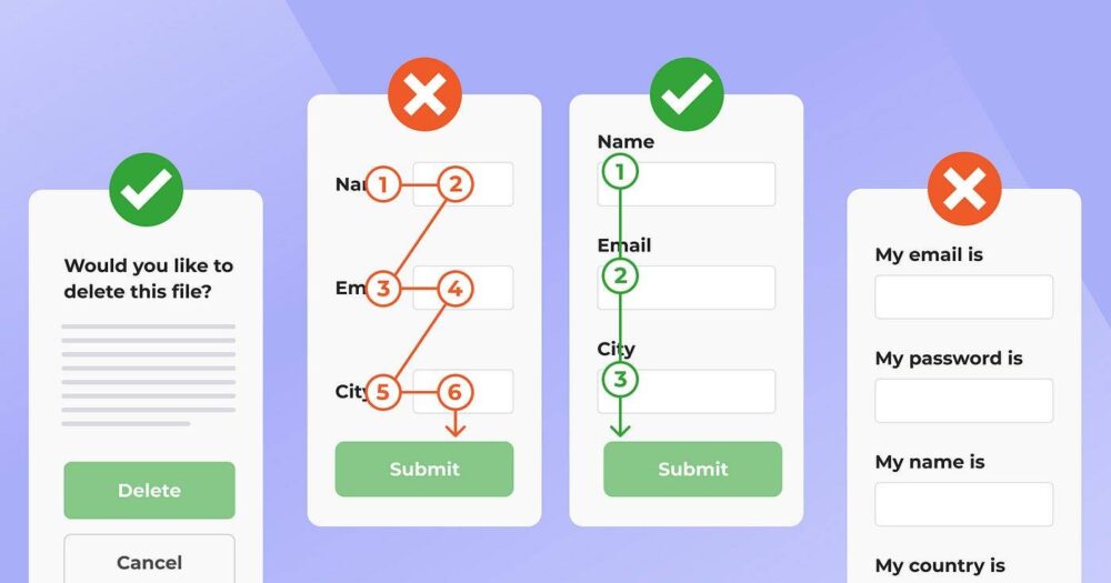 如何设计用户友好的UI表单-1 如何设计用户友好的UI表单