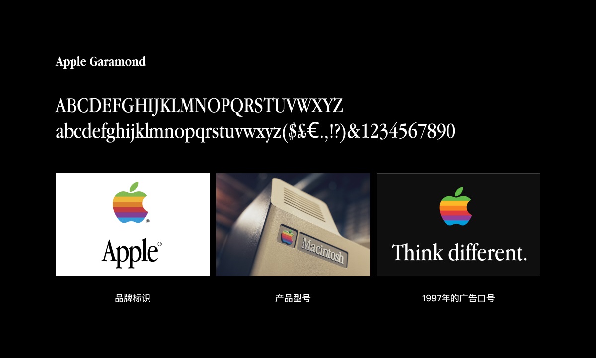 5000字干货!超详细的苹果品牌字体变迁史-5 5000字干货!超详细的苹果品牌字体变迁史