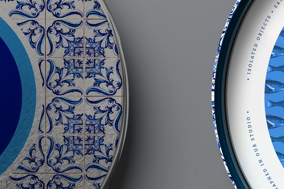 逼真有质感的金属CD盒样机圆形锡PSD素材包-5 逼真有质感的金属CD盒样机圆形锡PSD素材包