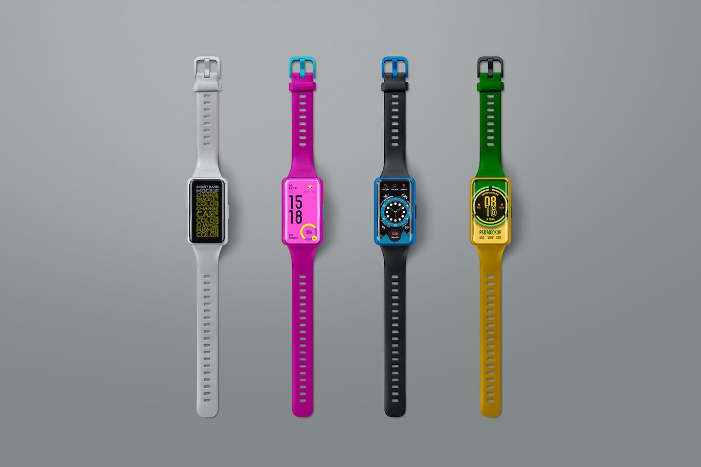 智能手环样机智能手表PSD素材包-1 智能手环样机智能手表PSD素材包