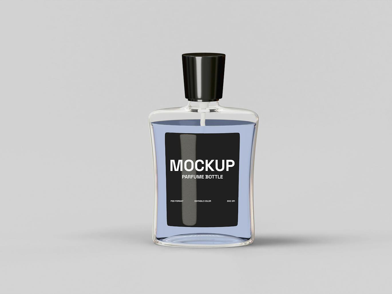 3个香水瓶PSD样机素材