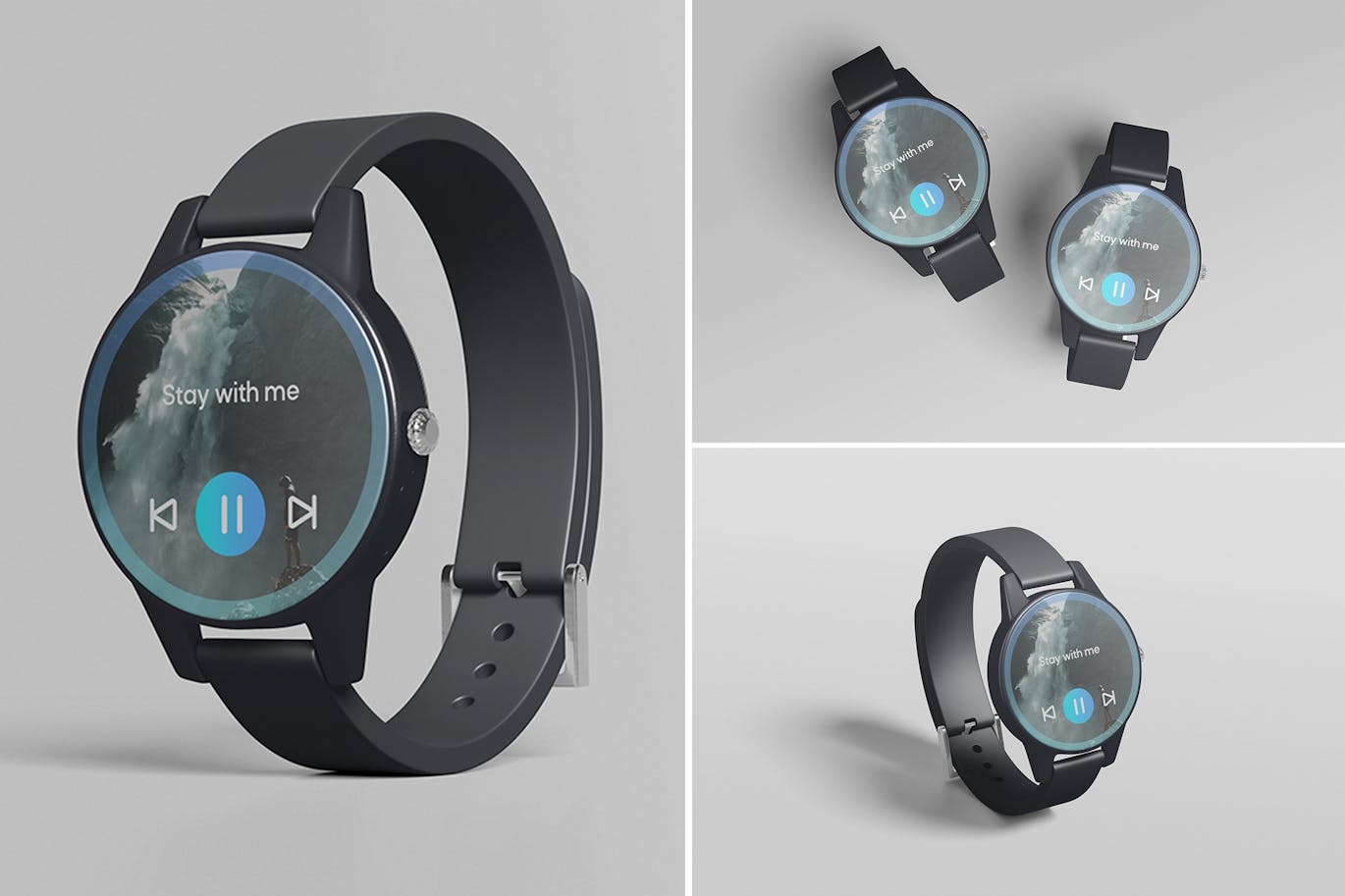 漂亮的智能手表PSD样机素材包