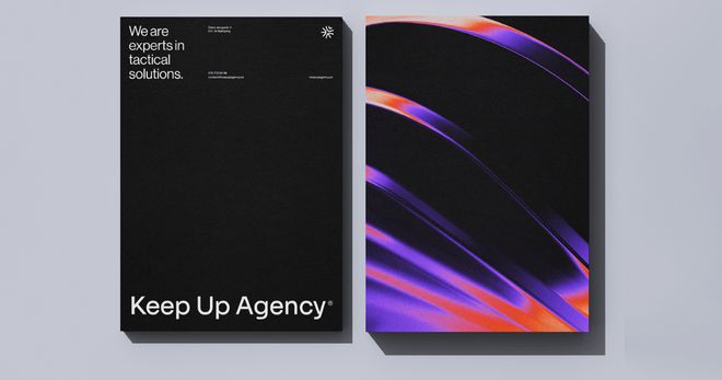 瑞典Keep Up Agency广告公司品牌VI设计-12 瑞典Keep Up Agency广告公司品牌VI设计