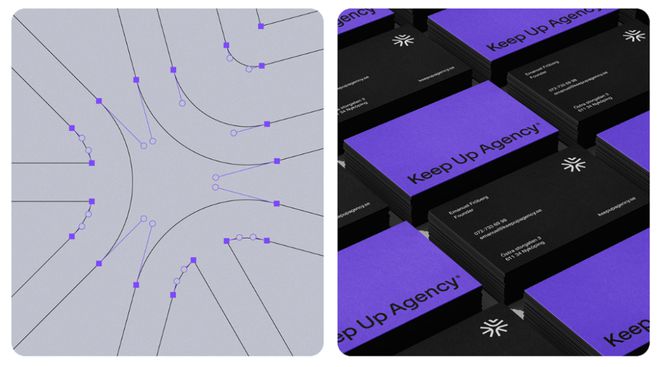 瑞典Keep Up Agency广告公司品牌VI设计-10 瑞典Keep Up Agency广告公司品牌VI设计