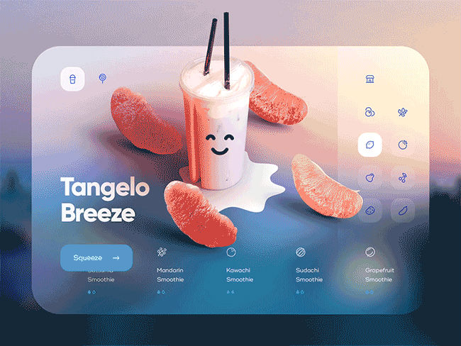 设计师 Cosmin Capitanu 的动态三维风格网页作品