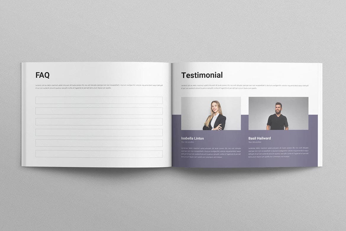 紫色16页会议议程主题VI画册模版素材包-2 紫色16页会议议程主题VI画册模版素材包