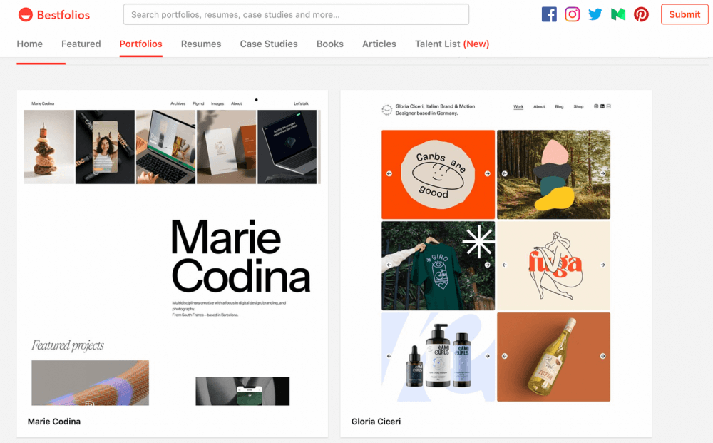 对于用户体验设计师的作品集来说,Behance和Dribble的绝佳替代品-7 对于用户体验设计师的作品集来说,Behance和Dribble的绝佳替代品