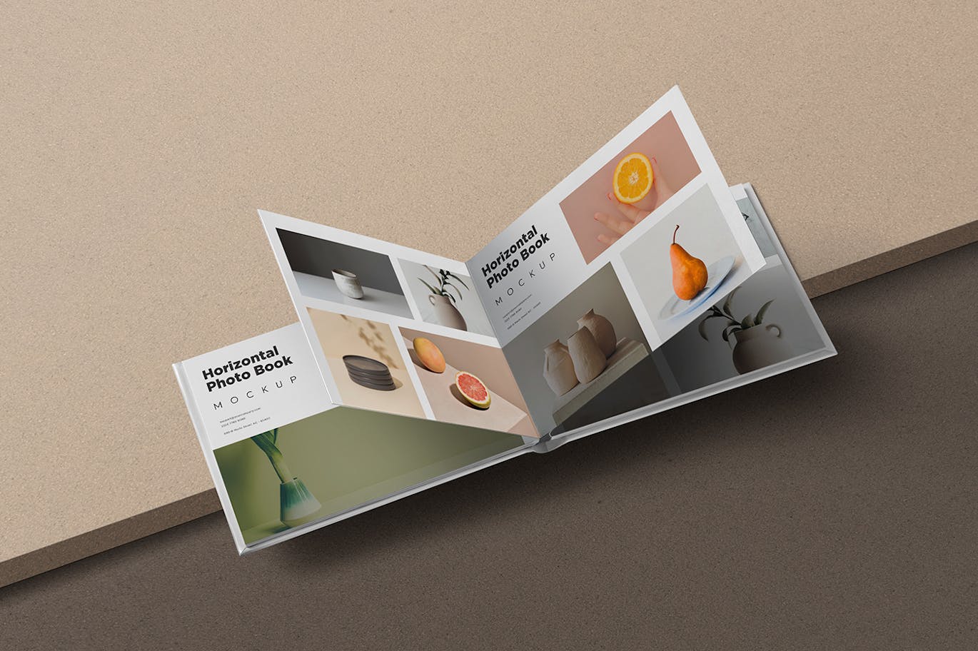 高级优雅的相册PSD样机素材包