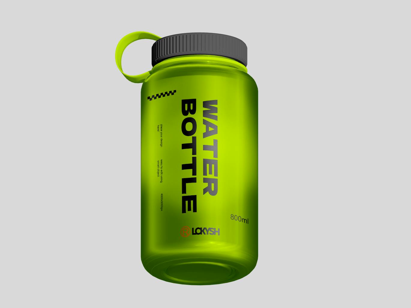 拥有超强质感的水瓶PSD样机素材包-3 拥有超强质感的水瓶PSD样机素材包