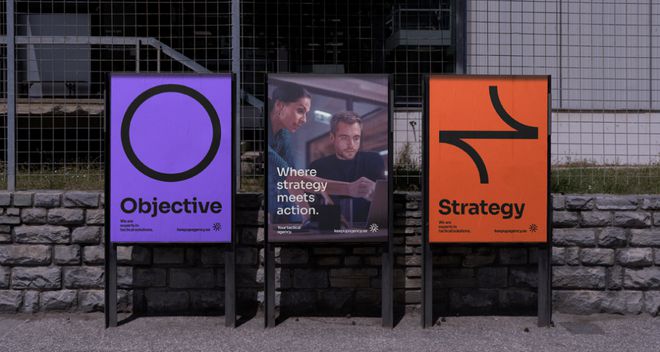 瑞典Keep Up Agency广告公司品牌VI设计-7 瑞典Keep Up Agency广告公司品牌VI设计