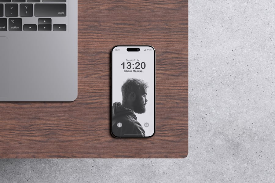 Iphone手机PSD样机素材