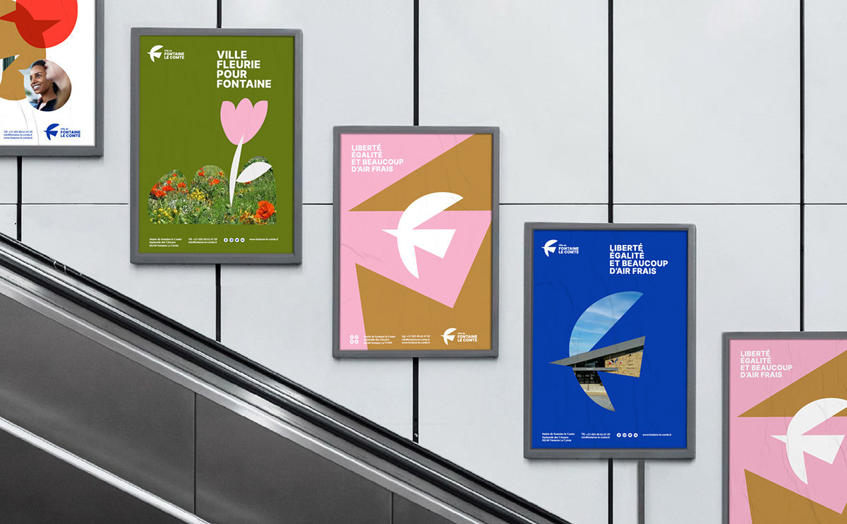 Fontaine-le-Comte城市品牌视觉VI设计