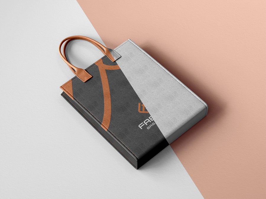 高端逼真的手提袋品牌PSD样机素材包-4 高端逼真的手提袋品牌PSD样机素材包