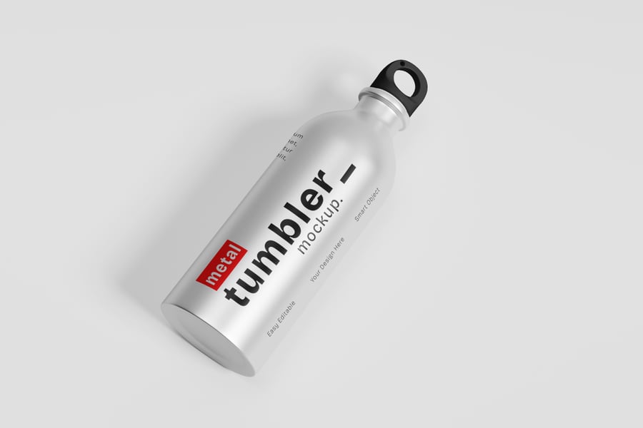 金属不倒翁PSD样机模型素材包