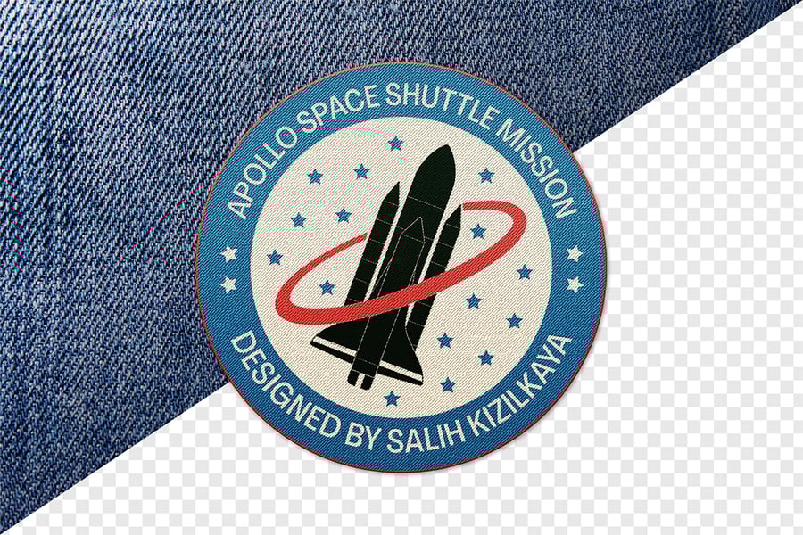 刺绣补丁PSD样机素材包-3 真实的补丁PSD样机素材包